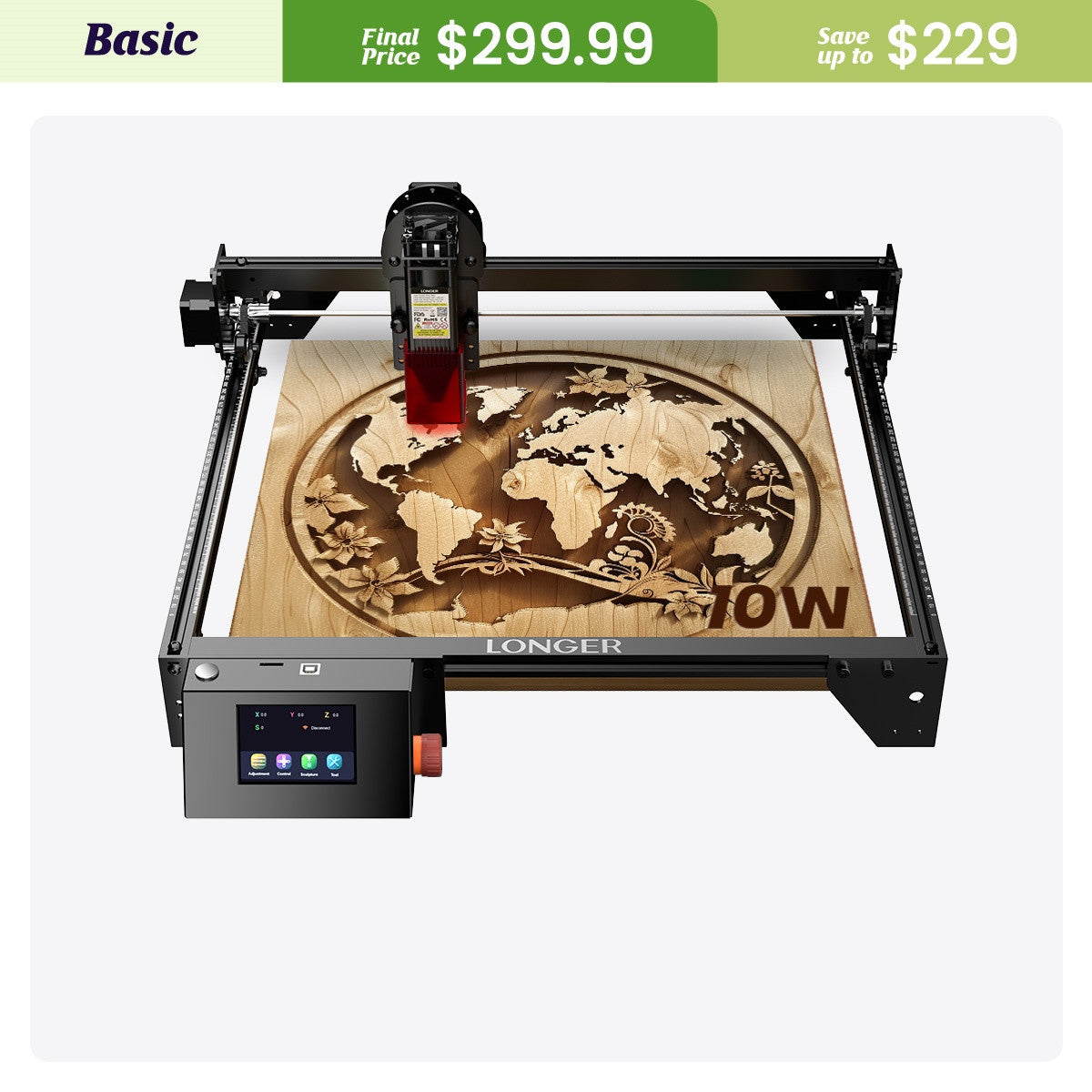 RAY5 10W Laser Engraver