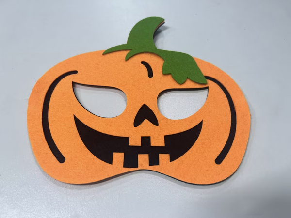Handmade tutorial on how to make exquisite pumpkin masks using laser engraving machine
