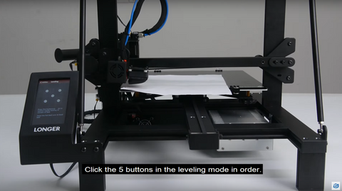 Leveling 3d printer