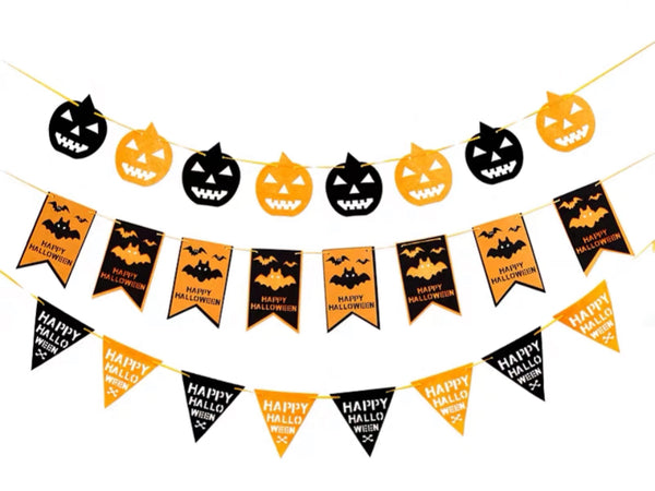 Halloween banner made with LONGER Laser B1 40W
