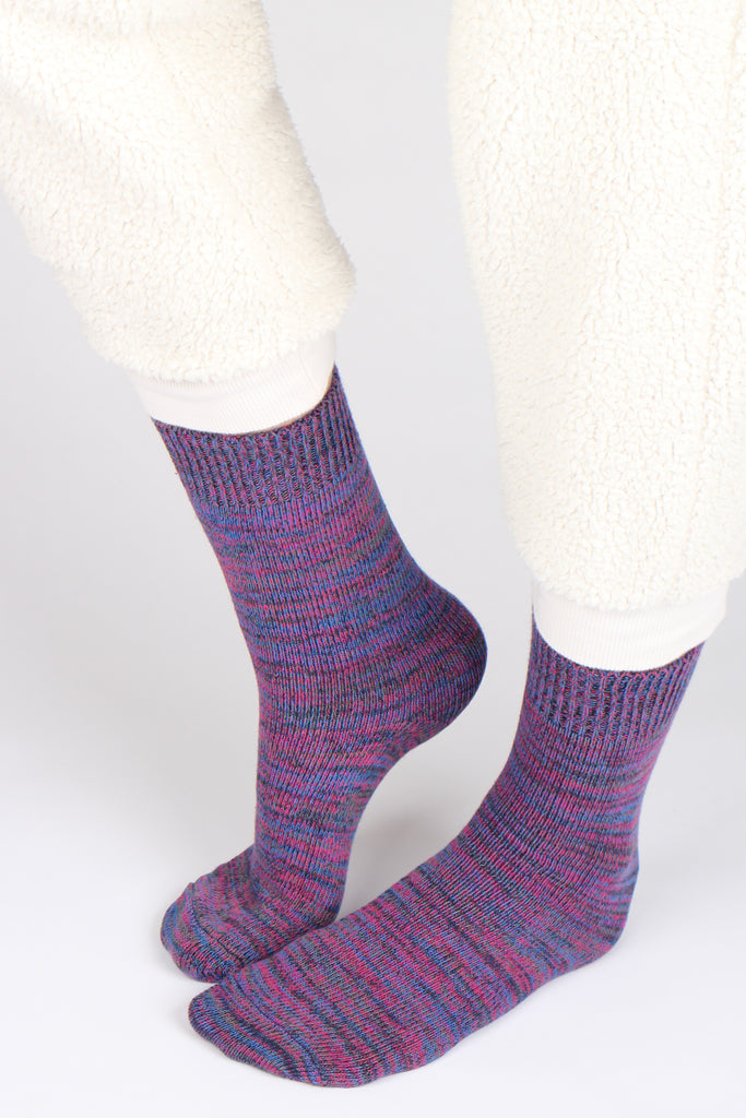 womens high quality socks melange socks cosy democratique socks