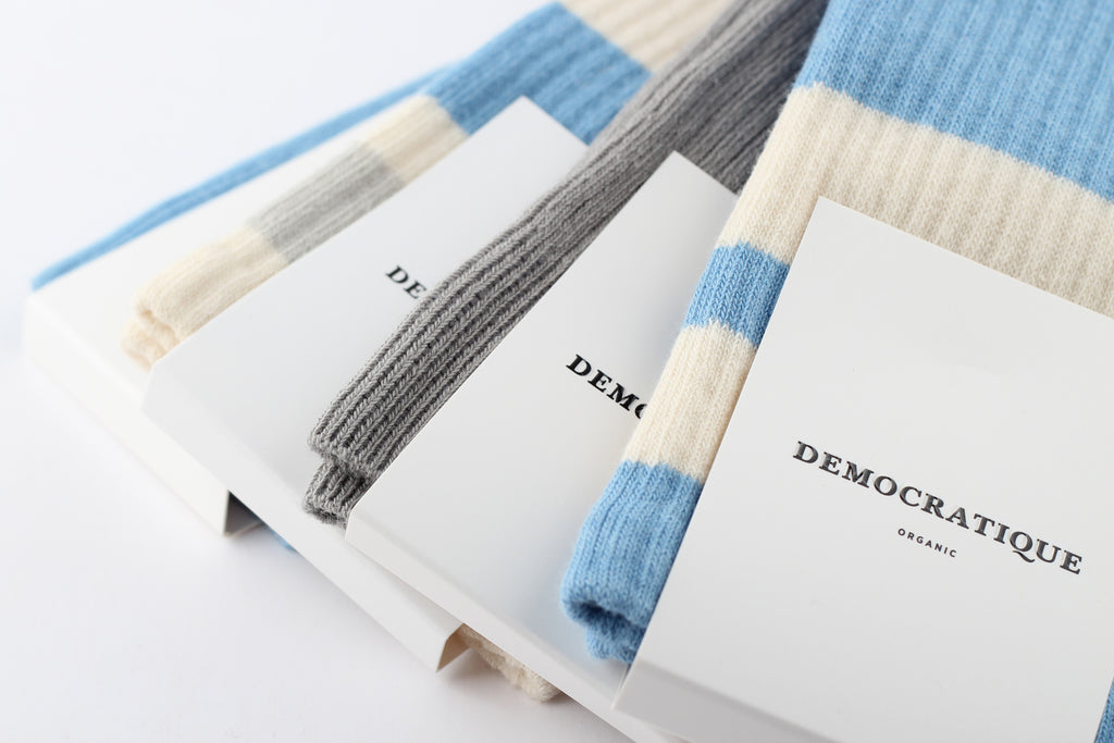 democratique socks organic cotton high quality danish design sokker strømper