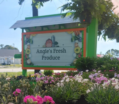 CW Dressings Date Balsamic Vinaigrette and Sweet Date Hot Sauce is now sold at Angie's Fresh Produce