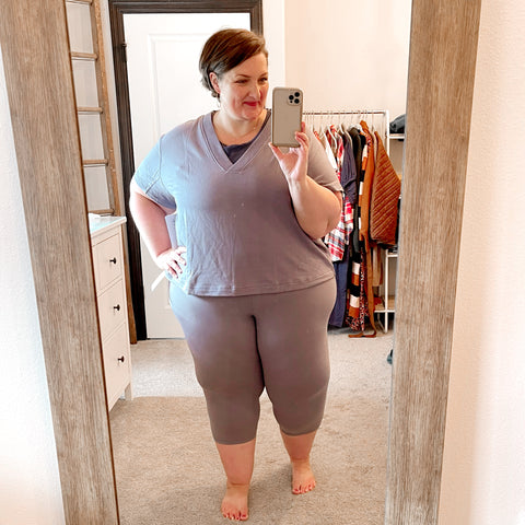 plus size athleta try on with one real momma onerealmomma