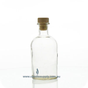 Contemporary French Glass Diffuser Bottle & Glass Knob 160ml