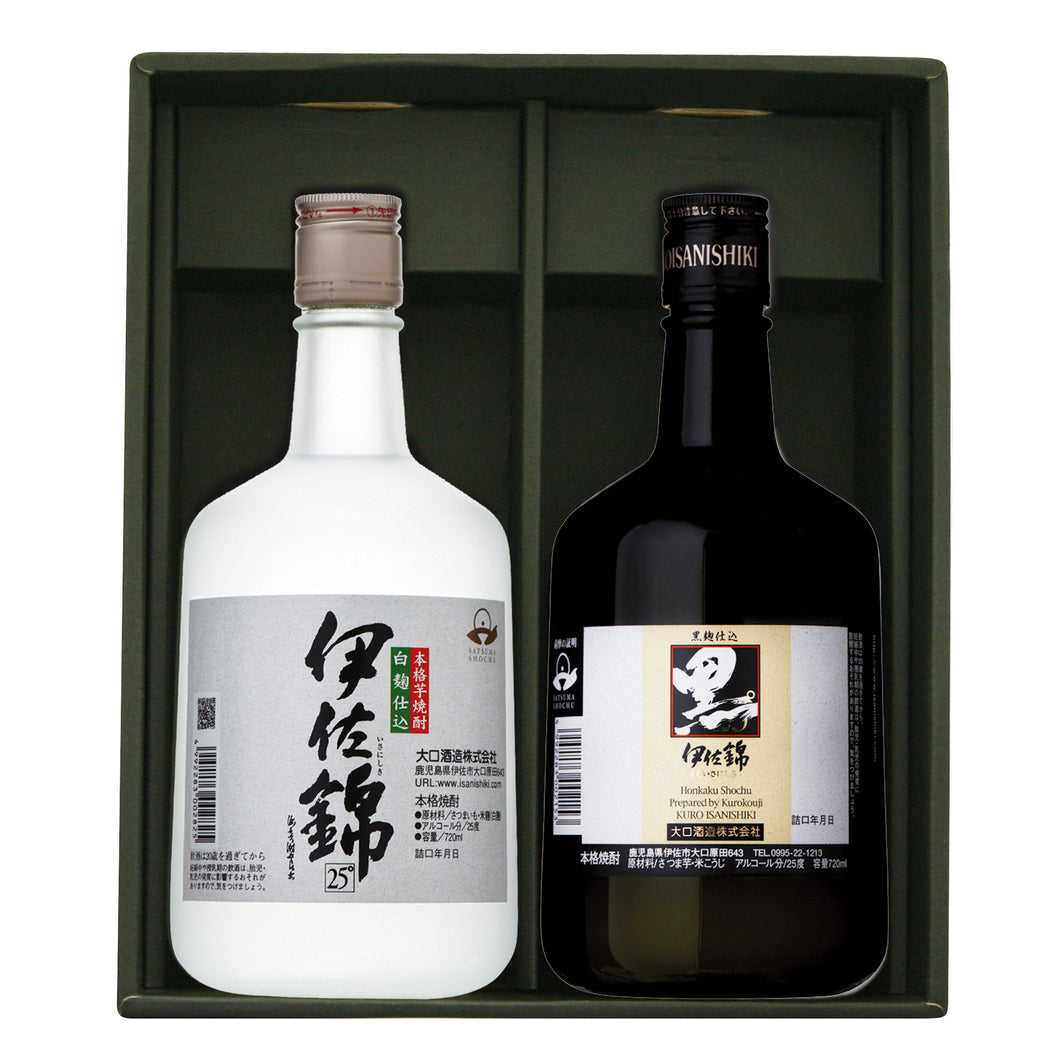 クリアランスsale!期間限定! 大口酒造 黒伊佐錦1800ml×2本