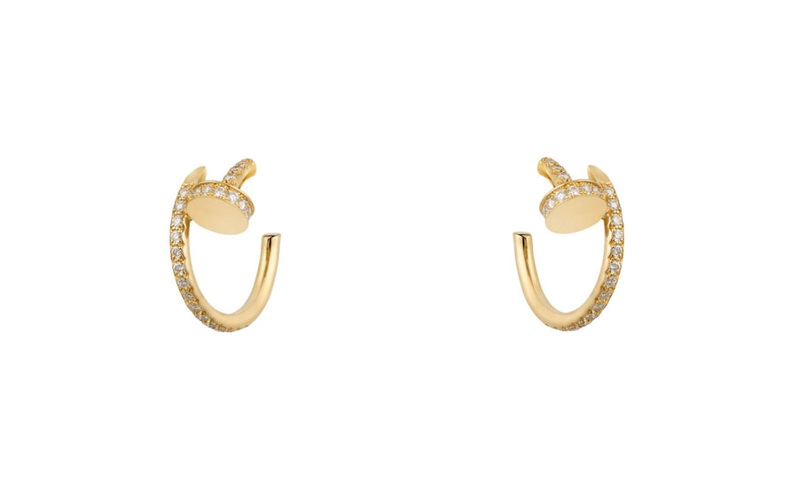 cartier earrings juste un clou