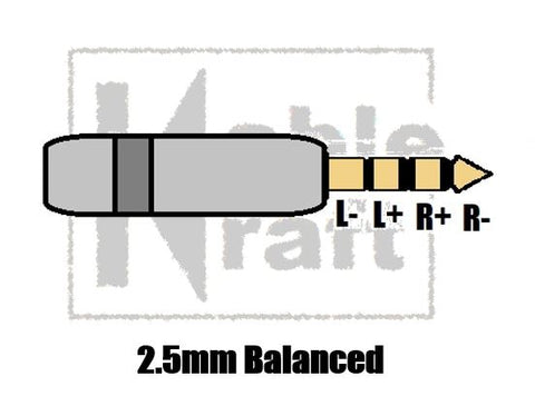 2.5mm Balanced Wiring