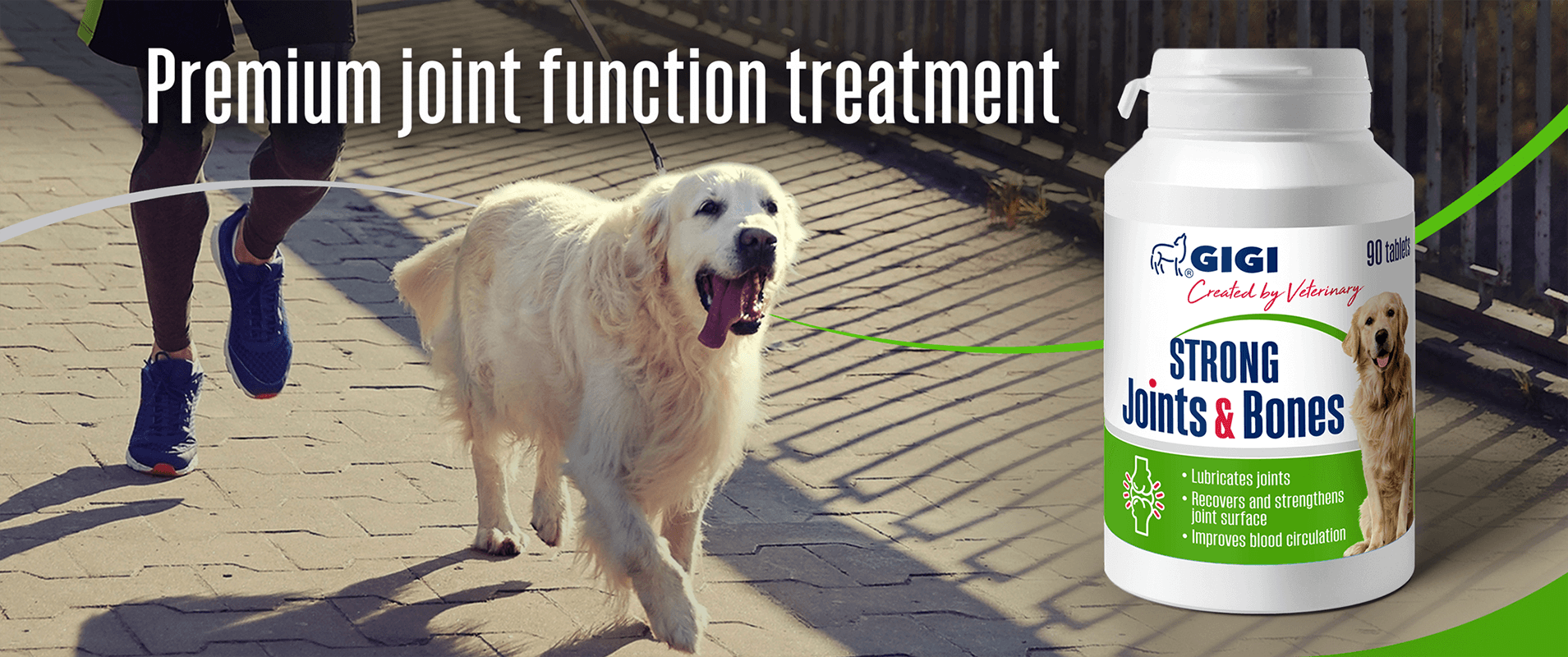 Premium joint and bone supplement for dogs