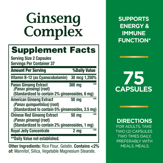 Nature's Bounty Ginkgo Biloba Capsules 120mg, Memory Support Supplement,  Supports Brain Function and Mental Alertness, 100 Capsules