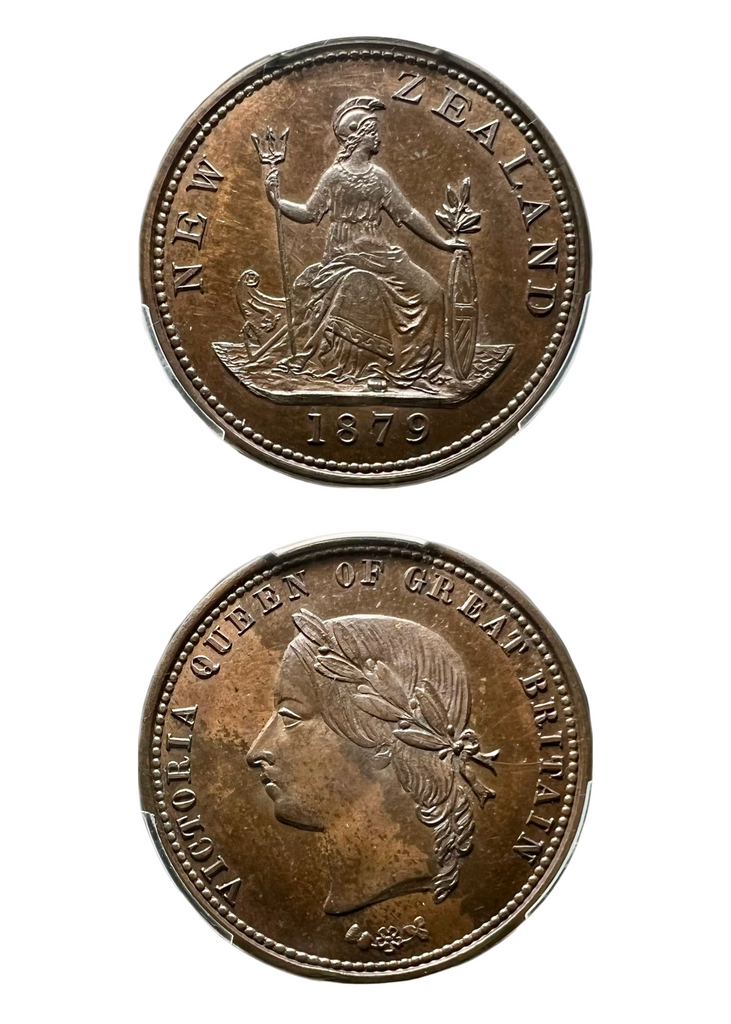 1879 New Zealand Pattern Penny