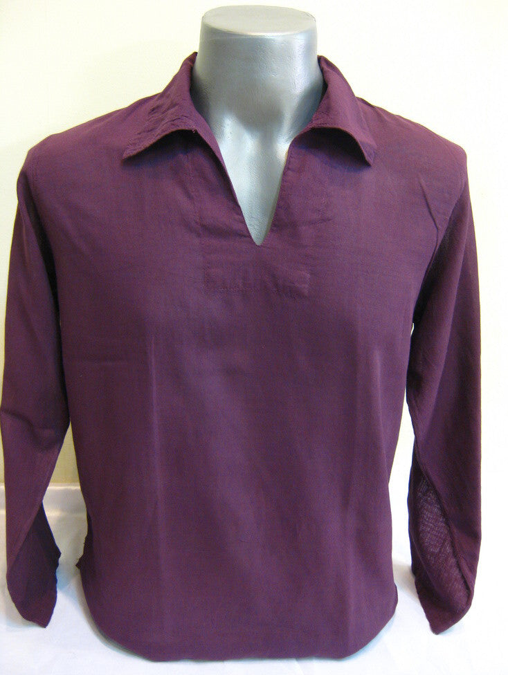 dark purple shirts