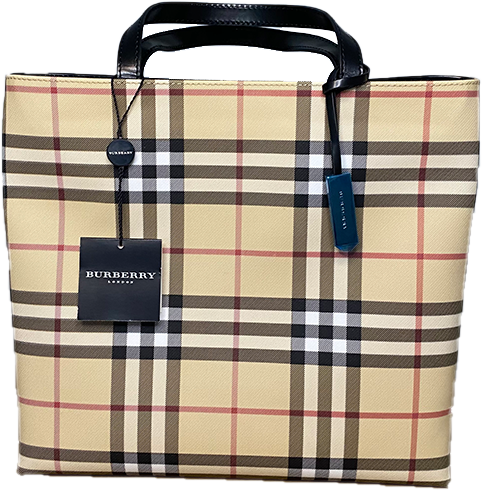 Nova Check Medium Tote – DU CHIC REUSED