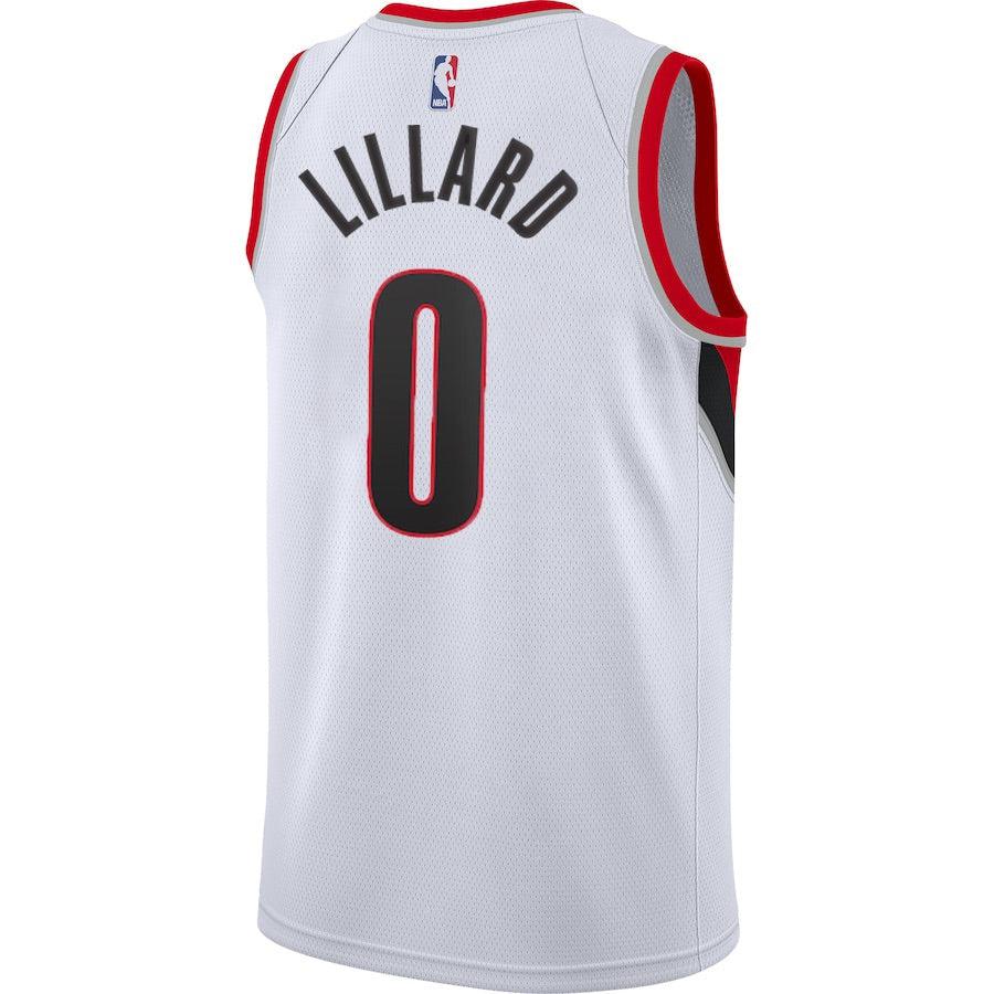 Adidas Damian Lillard Rip City Portland NBA Basketball Jersey L