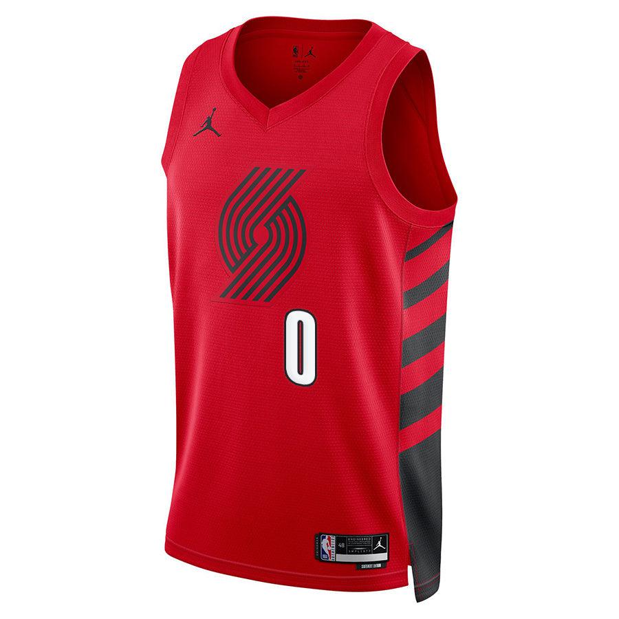 Camiseta Nike NBA Swingman Damian Lillard Trail Blazers Classic Edition