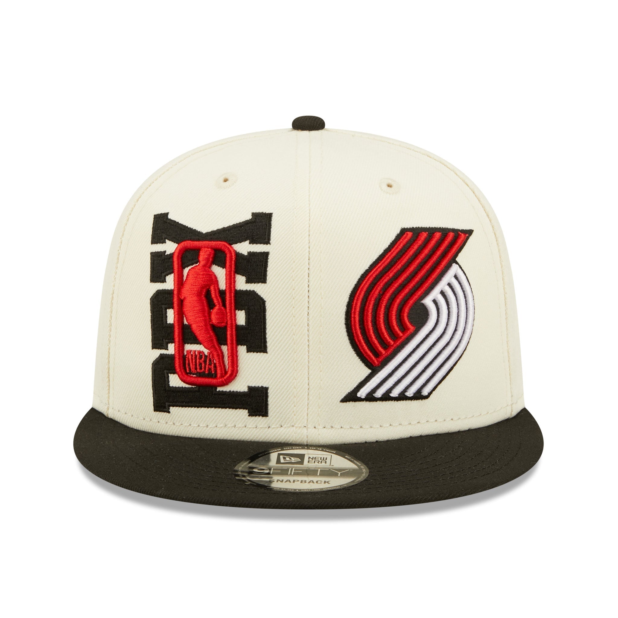 Chicago Bulls New Era 2022 NBA Draft 9TWENTY Adjustable Hat - Cream/Red