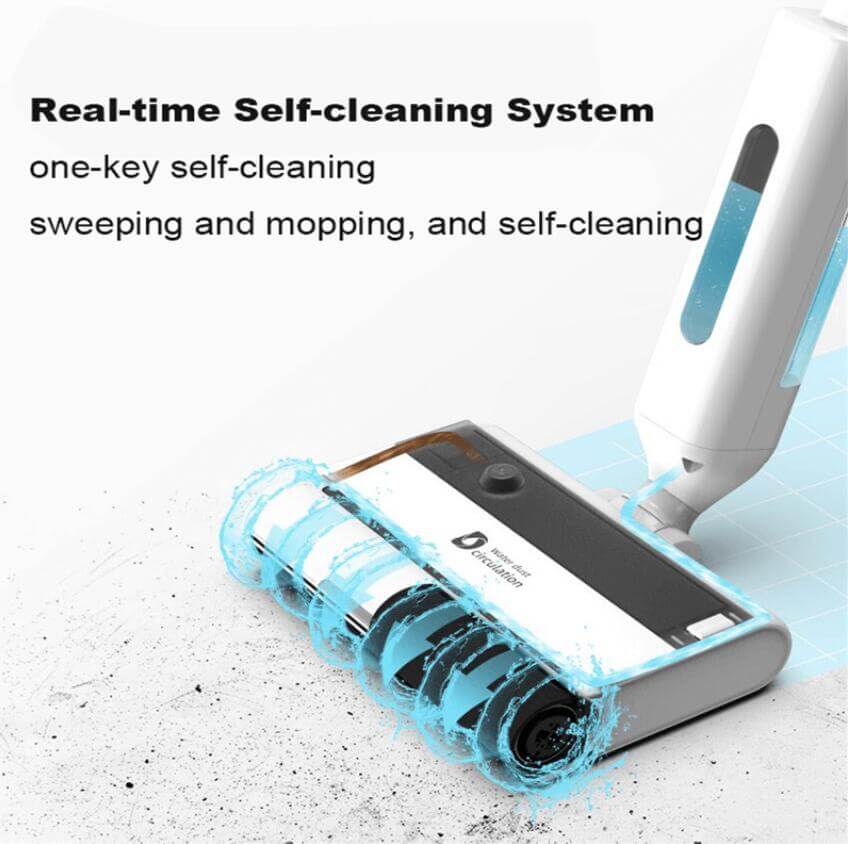 Lynx 4-In-1 Home Cleaning System - Detachable Broom, Mop, Duster, And  Wet/Dry Wipes 