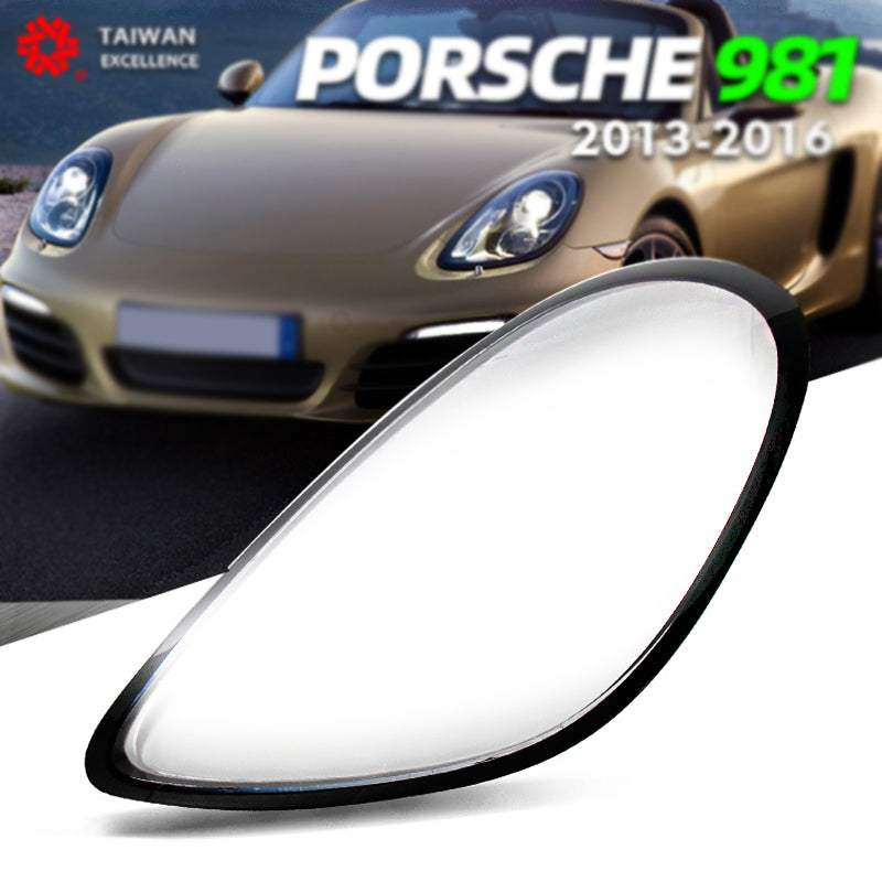 Headlamp Lens Cover For Porsche 718/982 2016-2020 Headlight glass