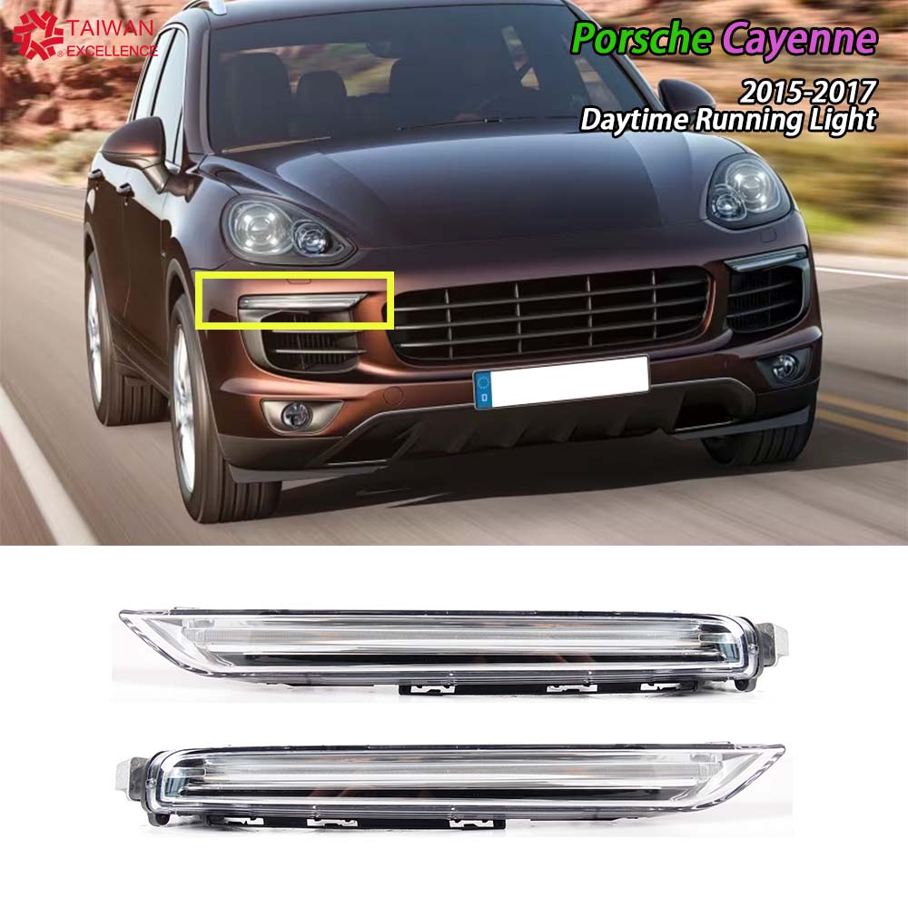 Fit For Porsche Macan 2014-2017 Style LED DRL Lights LED Daylight