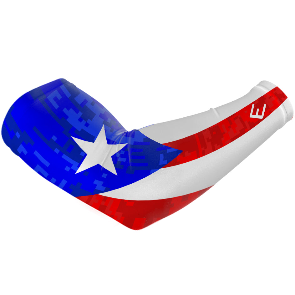 Puerto Rico Flag Arm Sleeve Elite Athletic Gear