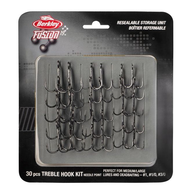 Fusion 19 Treble 1x Hooks - Pokeys Tackle Shop
