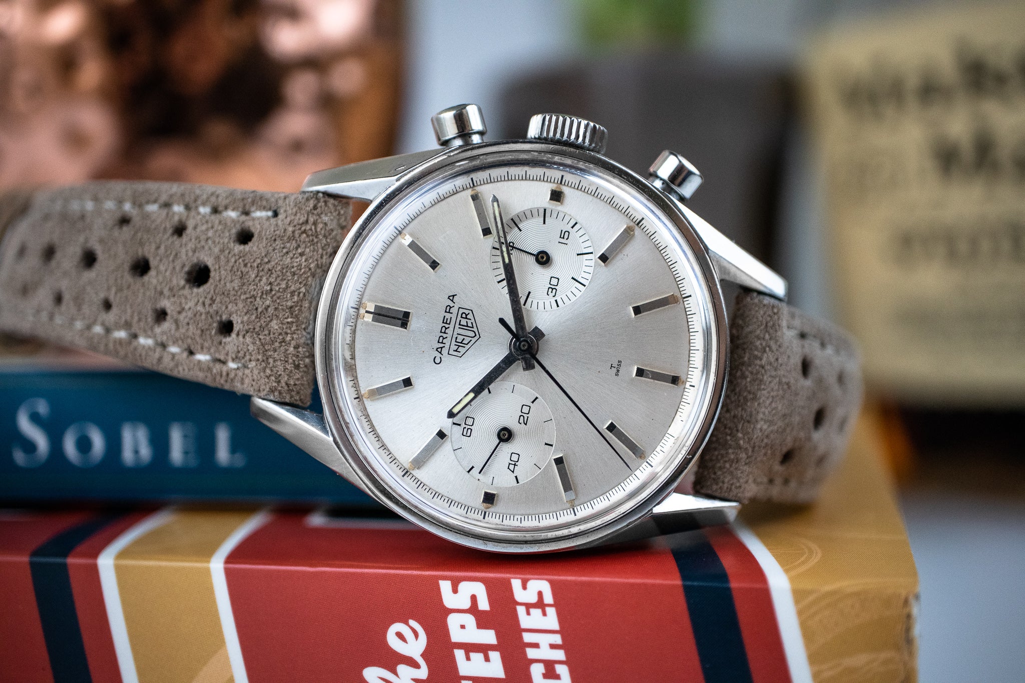 Pre-Owned: 1966 Heuer Carrera 45 Chronograph 3647S – Belmont Watches