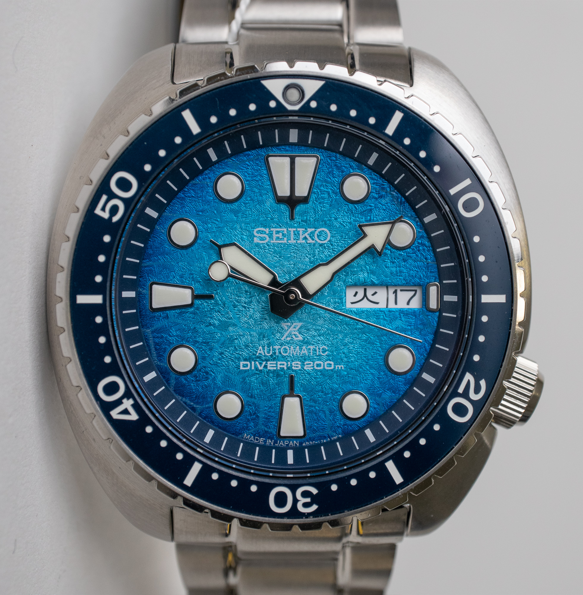 SEIKO 腕時計 セイコー メンズ SRPH57 Seiko Prospex US Special Edition Ocean  Conservation Turtle Diver 200m