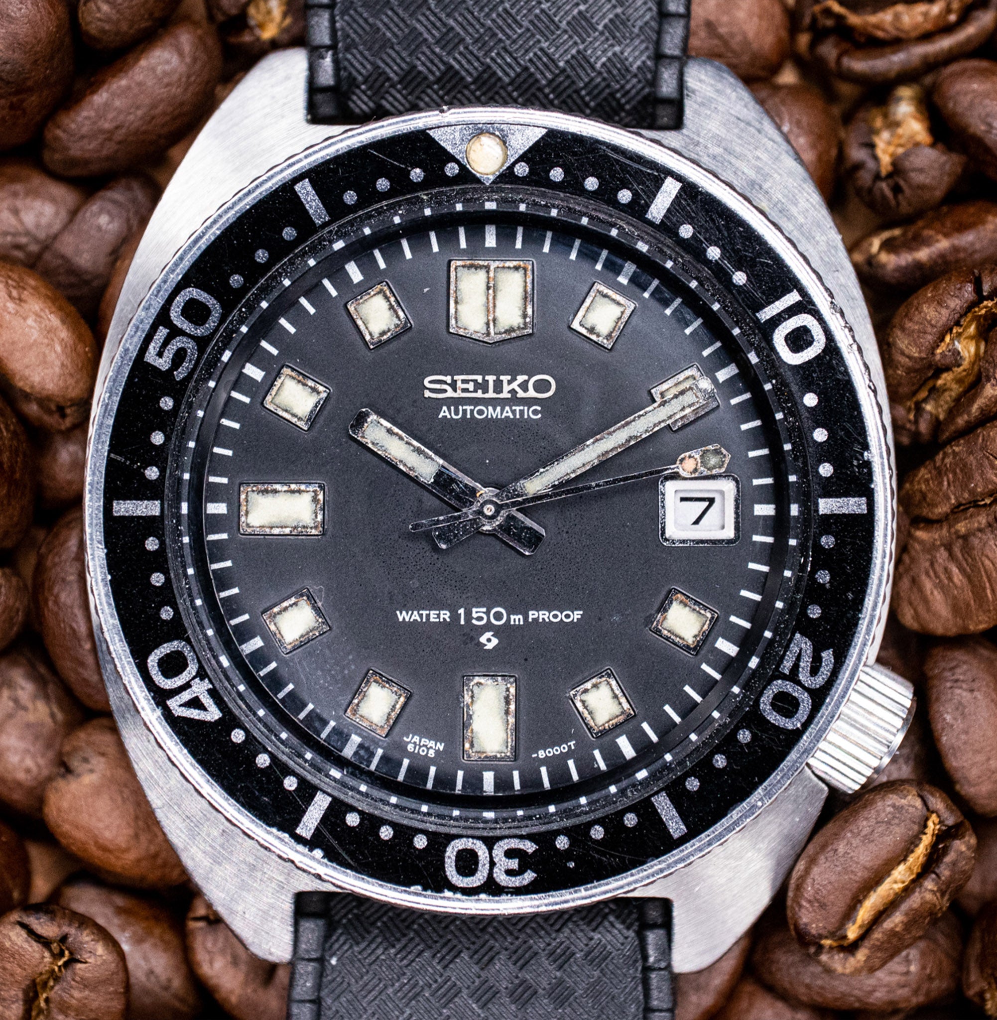 Pre-Owned Seiko Turtle 6105-8000 – Belmont Watches