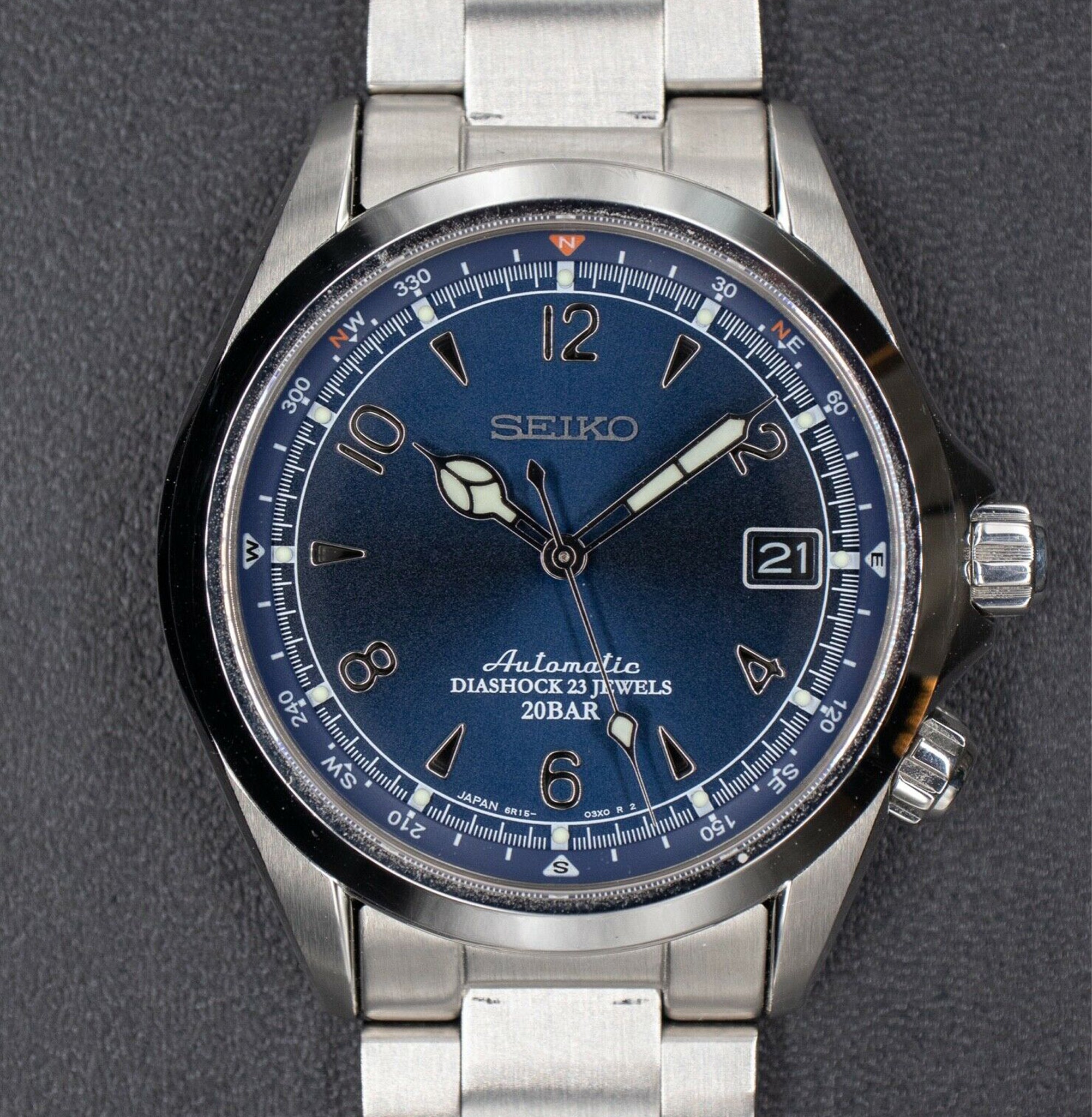 Pre-Owned Seiko Alpinist SPB089 Limited Edition Hodinkee – Belmont Watches
