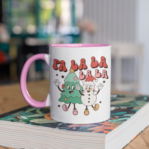 Have a Holly Dolly Christmas Coffee Mug – Turquoise and Tequila