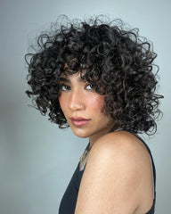 Cado Curly Haircut at Salon Society Regina