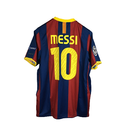 Drank Kalmerend sieraden FC Barcelona #10 MESSI UEFA Champions League Home Jersey 2010 –  dreamjersey90s