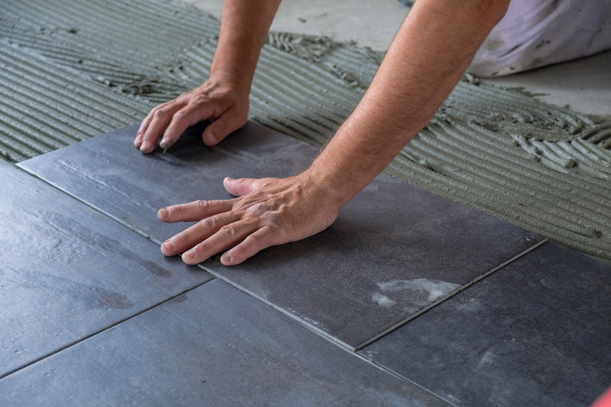 Avoid Lips When Tiling Floors