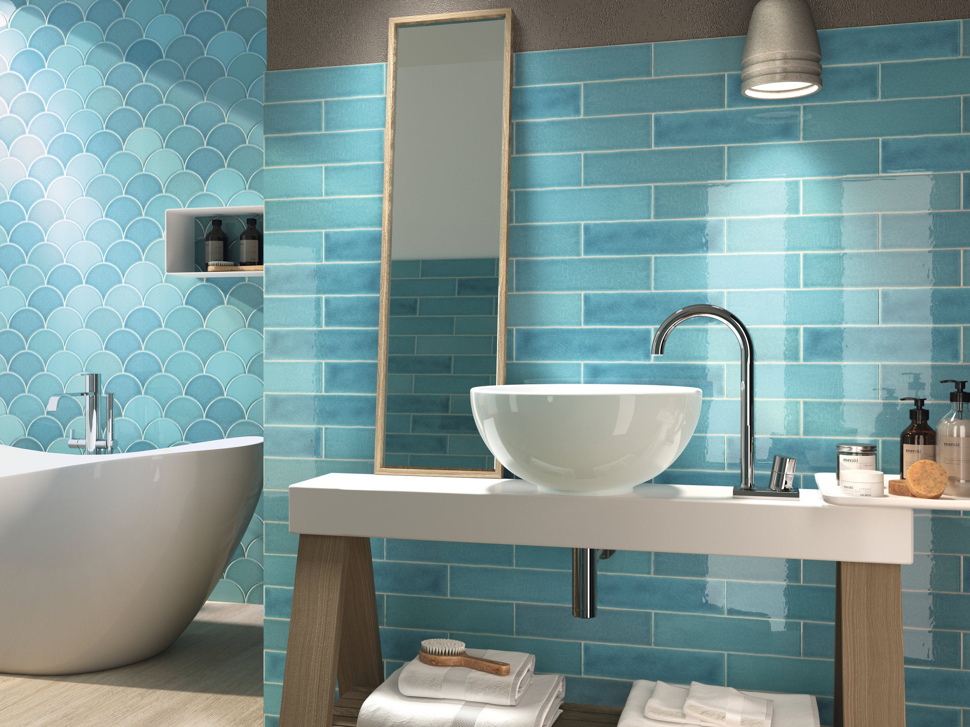 Grace Blue Wall Tiles