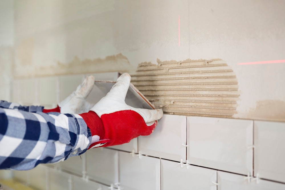 Tiling a wall