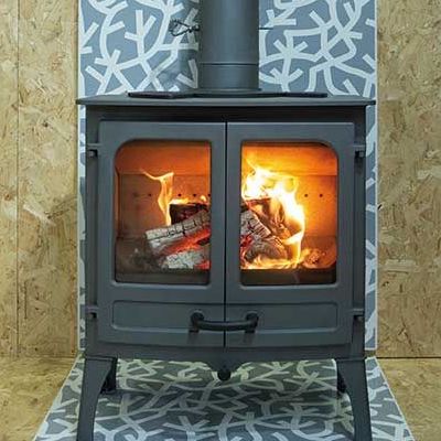 Woodburner Stove Tiles 2