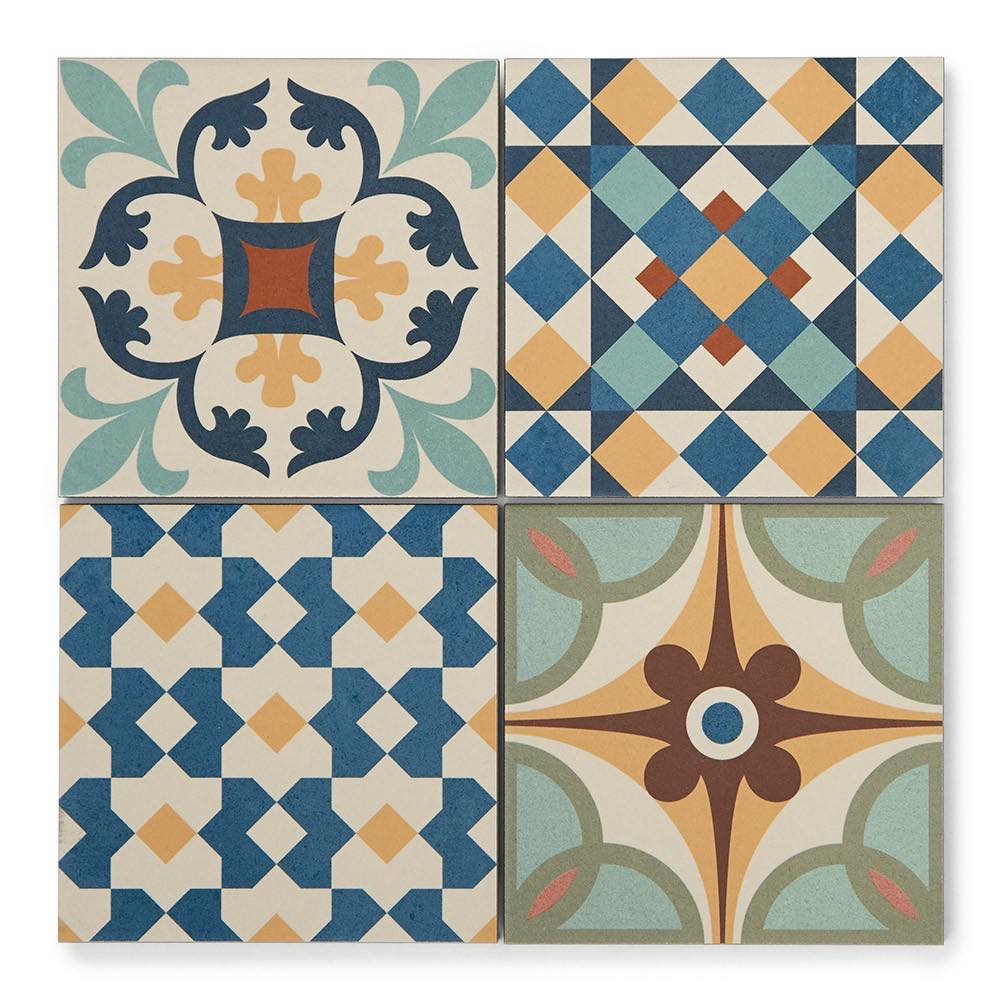 moroccan tiles - patchwork