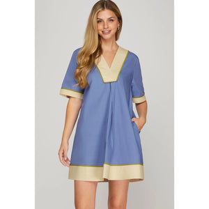 POPLIN DRESS - shopharringtons