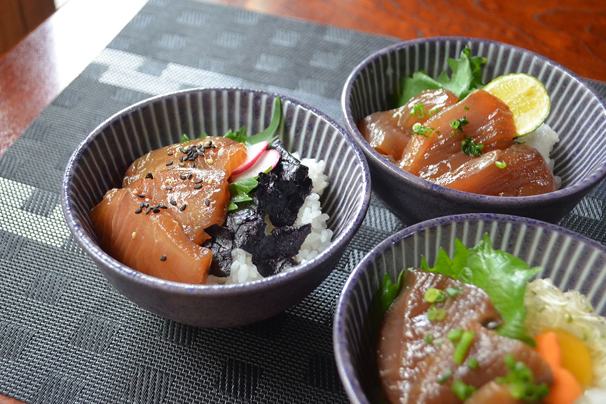 漬け丼セット