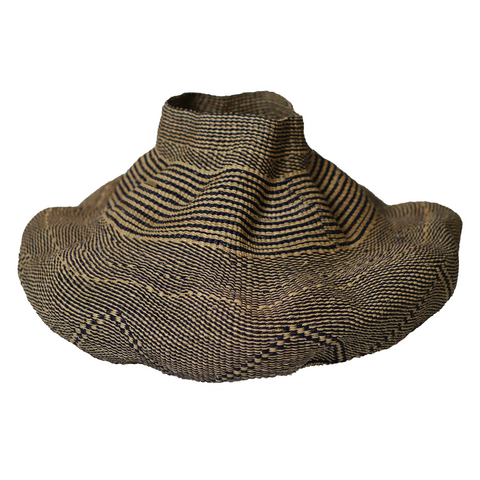 Super Rare Hand-woven African Flat Basket/Wall art -38CM- Natural Colo –  Zambezi Craft