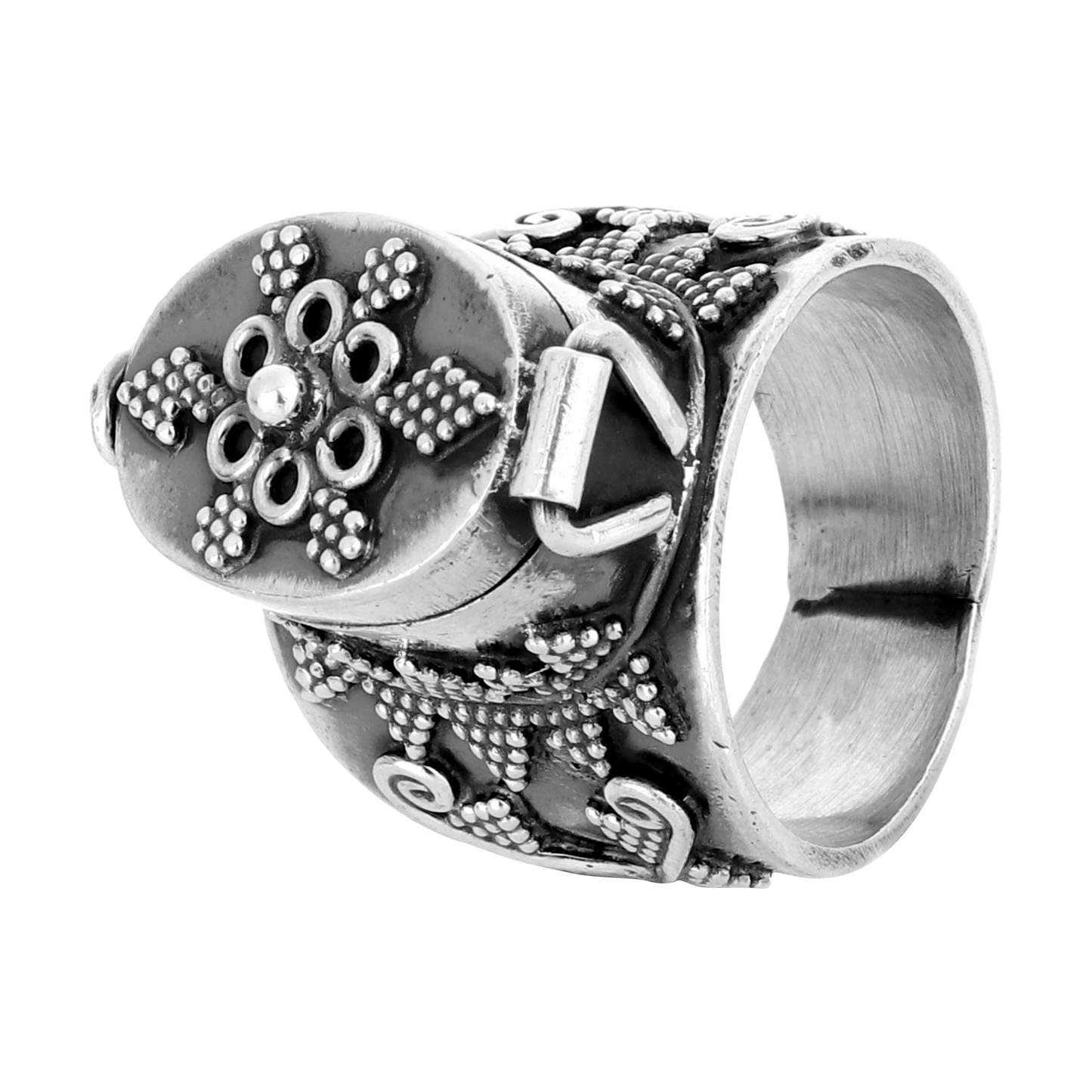 Arrisia Silver Box Ring – Silver by PPJ