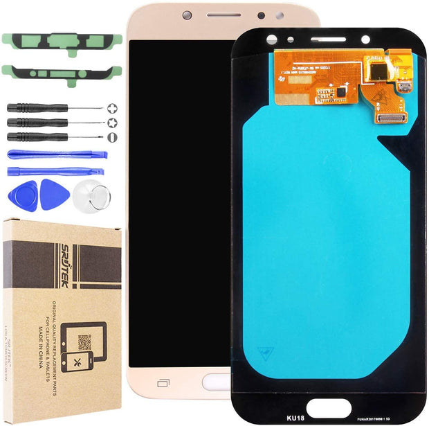 Lcd Screen Replacement For Samsung J7 Pro Sm J730g Ds Galaxy J730f J730g J730gm J730ds Super Amoled Lcd Display Screen And Touch Screen Digitizer Repair Parts Assembly Gold