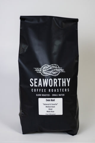 Seaworthy slow roasted, small batch coffee.  5 lb bulk bag.