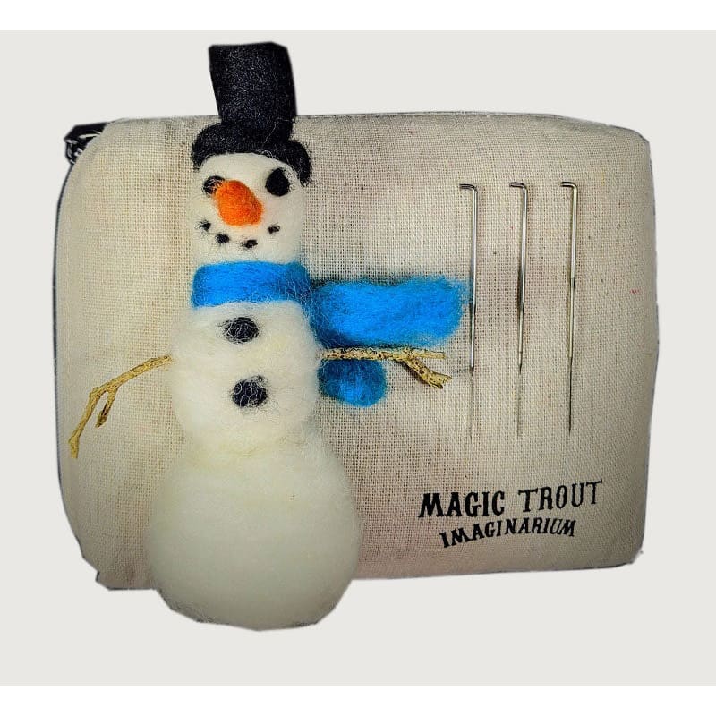 Snowmen Needle Felting Kit