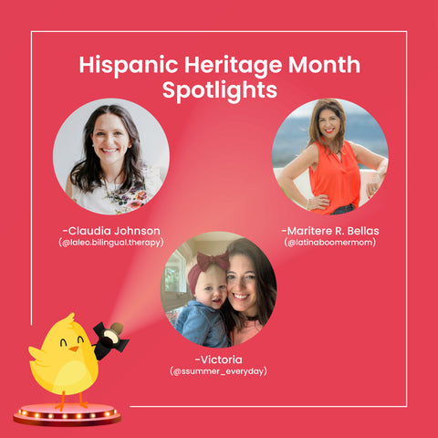 Hispanic creators share about their heritage and reasons for raising bilingual