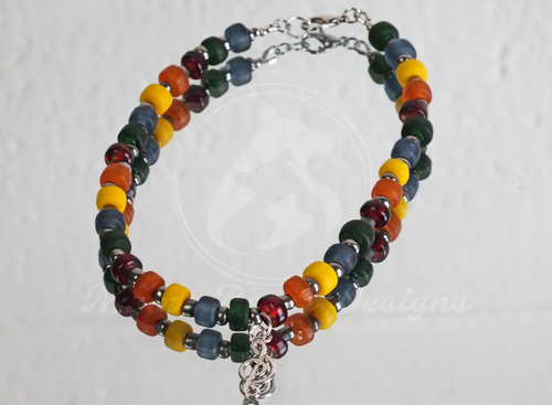 Autumn Sings to My Soul Anklet freeshipping - Mama Bears Designs