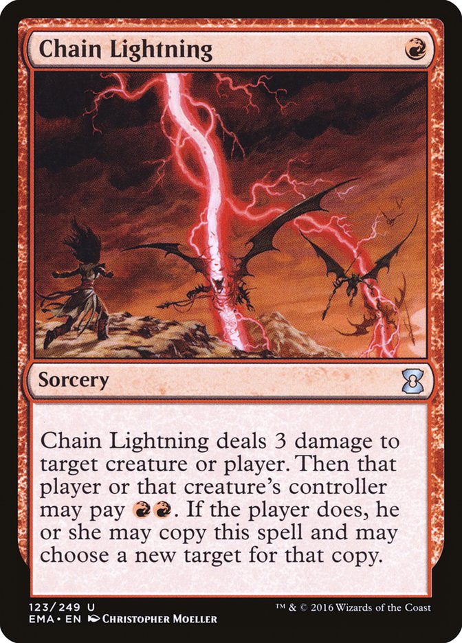 Chain Lightning [Eternal Masters] | Good Games TCG