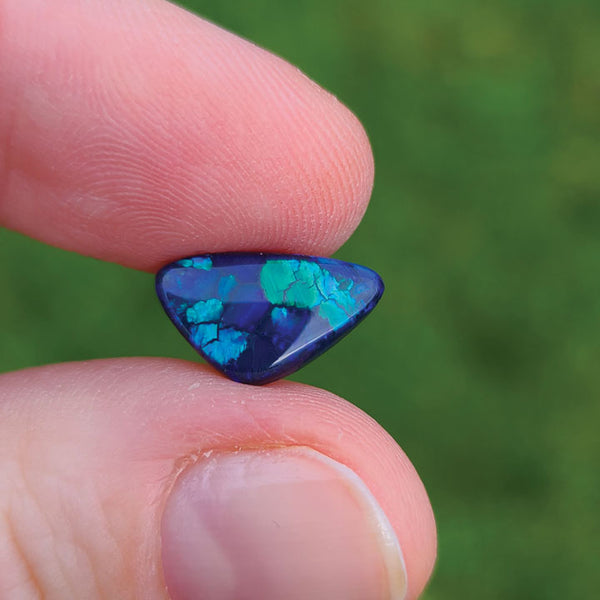 Blue Black Opal Stone 6456  Lightning Ridge Black Opals