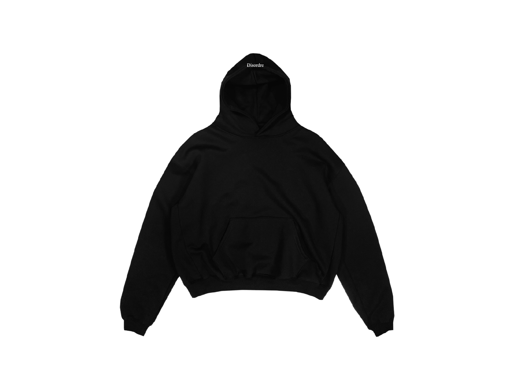 This Is The Disordre Hoodie Black