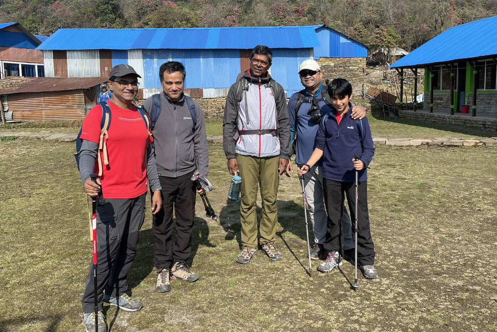 Our team, on Day 1 at Australian Camp